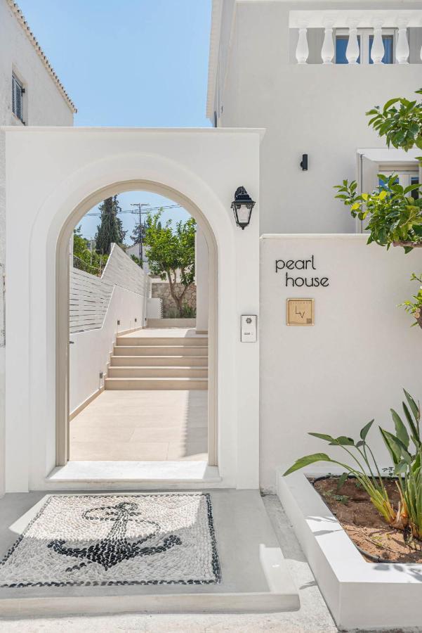 Pearl House - Luxurious New Beach Villa In Spetses Stunning View Ligoneri Eksteriør billede